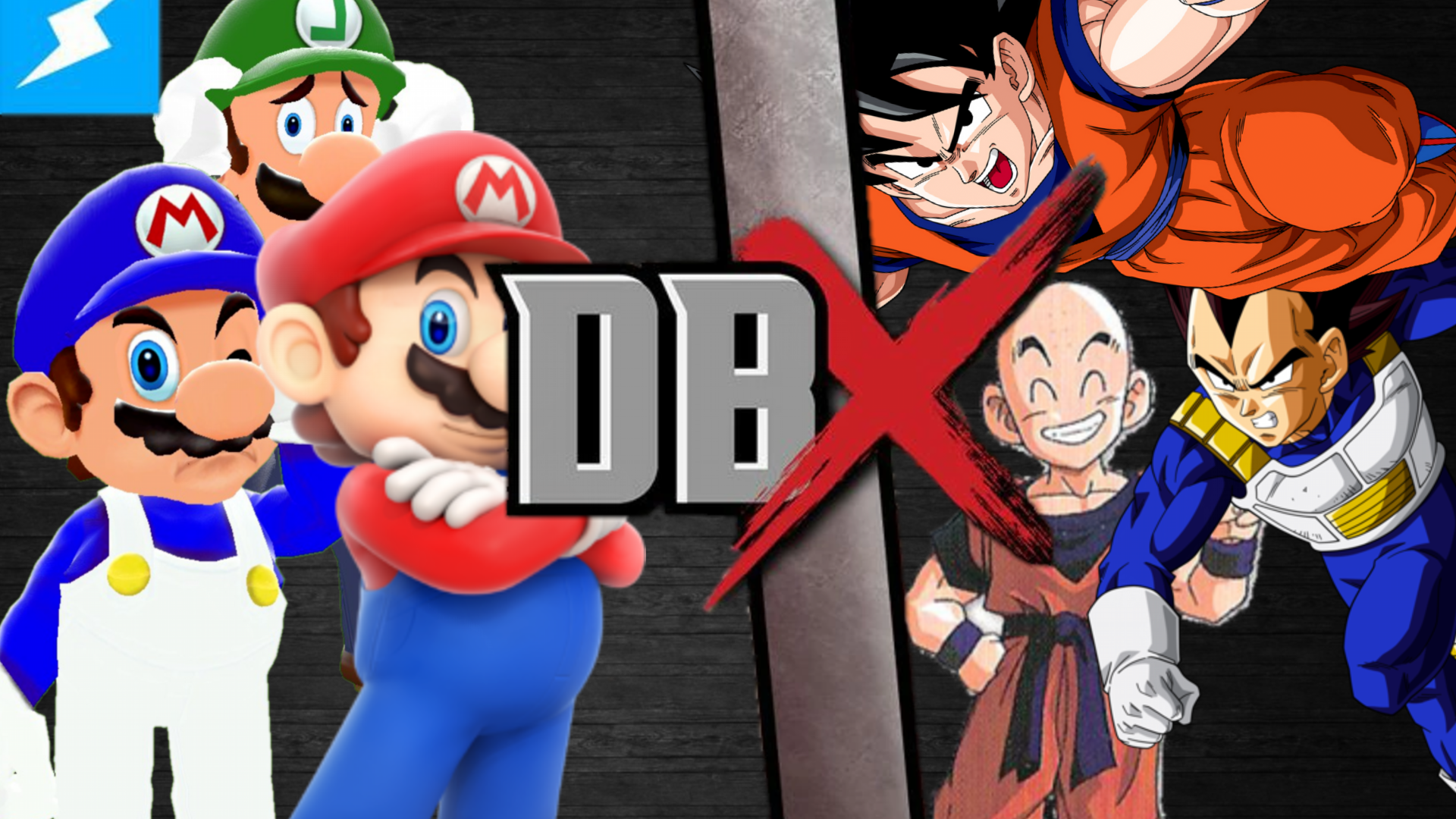 Mario, Luigi and SMG4 vs. Goku, Krillin and Vegeta | DBX Fanon Wikia |  Fandom