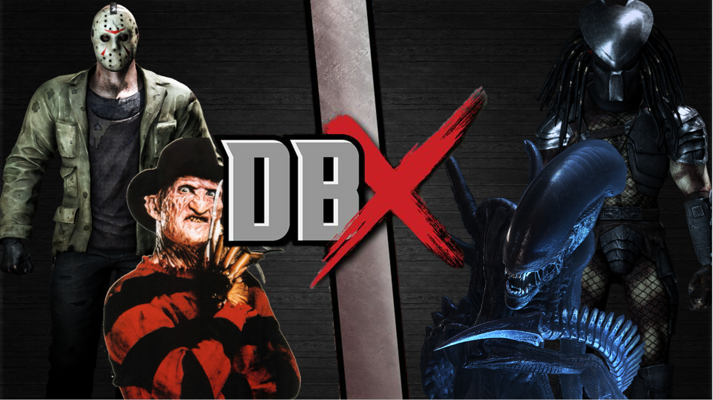 Freddy and Jason vs Xenomorph and Predator | DBX Fanon Wikia | Fandom
