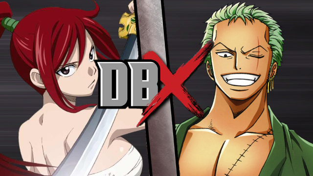 Erza Scarlet vs Roronoa Zoro