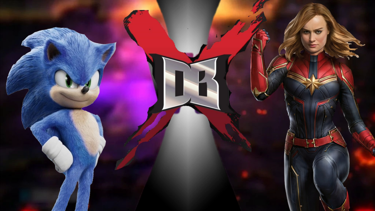 Sonic The Hedgehog Vs Captain Marvel | DBX Fanon Wikia | Fandom