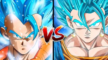 Vegetto vs Gogeta