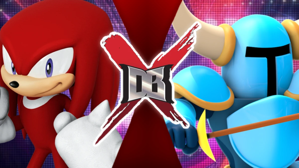 Knuckles the Echidna vs. Shovel Knight DBX Fanon Wikia Fandom
