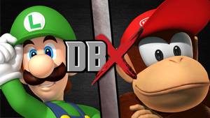 Luigi vs Diddy Kong