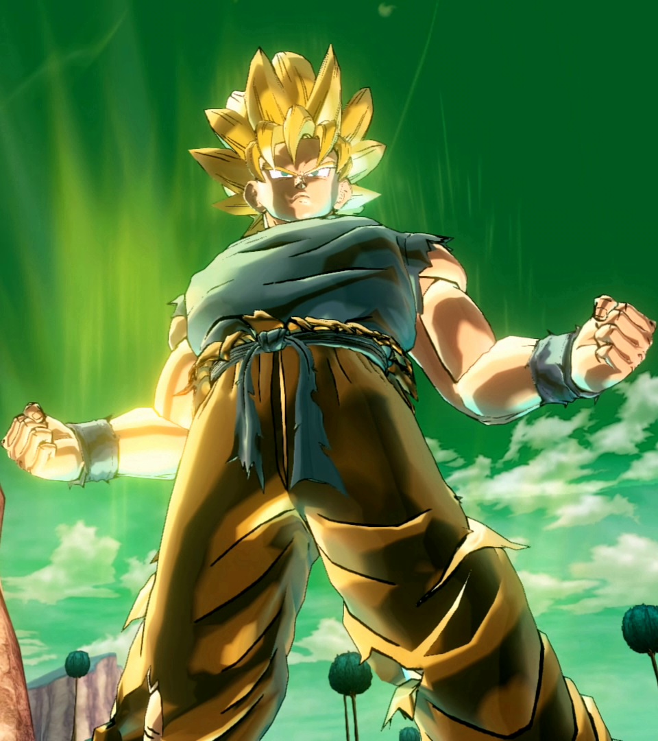Super Saiyan Blue 2 Goku Trasform to 3[UltimateN] – Xenoverse Mods