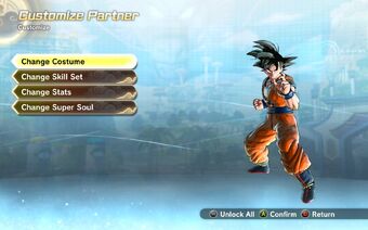 Partner Customization | Dragon Ball Xenoverse 2 | Fandom