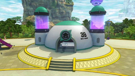 The Mixing Shop in game.