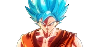 Goku (SSGSS)'s in-game portait.