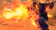 Orange Piccolo firing off Super Explosive Wave (Super).