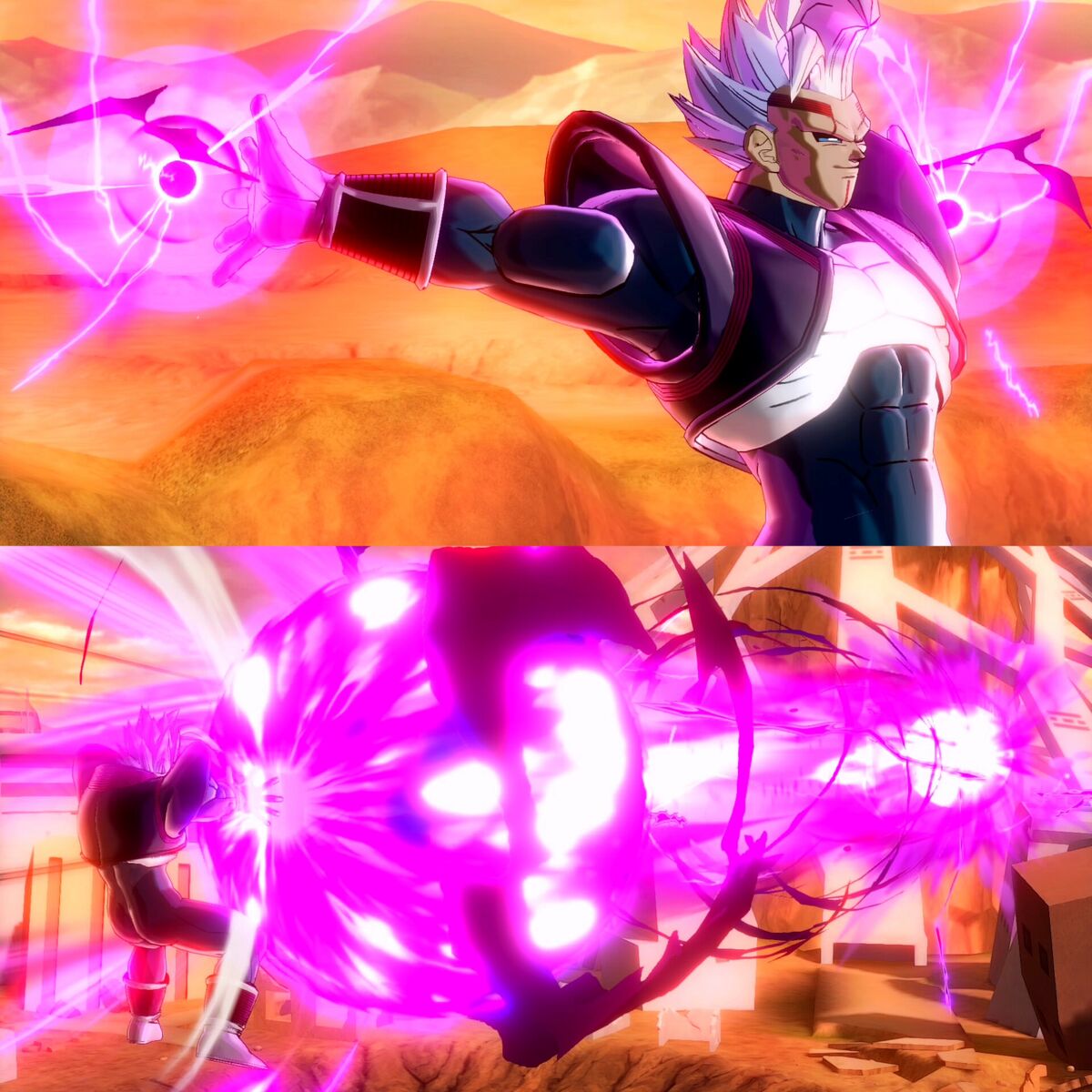 final galick gun, final flash fusion with super galick gun – Xenoverse Mods