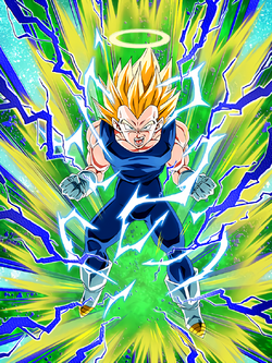 Desperate Final Battle Super Saiyan 2 Vegeta (Angel)