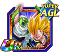 Unusual Pairing Super Saiyan 3 Gotenks Piccolo Dragon Ball Z