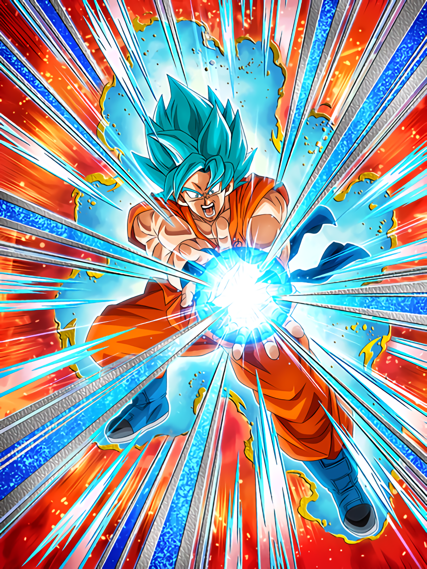 Decisive Kamehameha Super Saiyan God SS Goku | Dragon Ball Z Dokkan