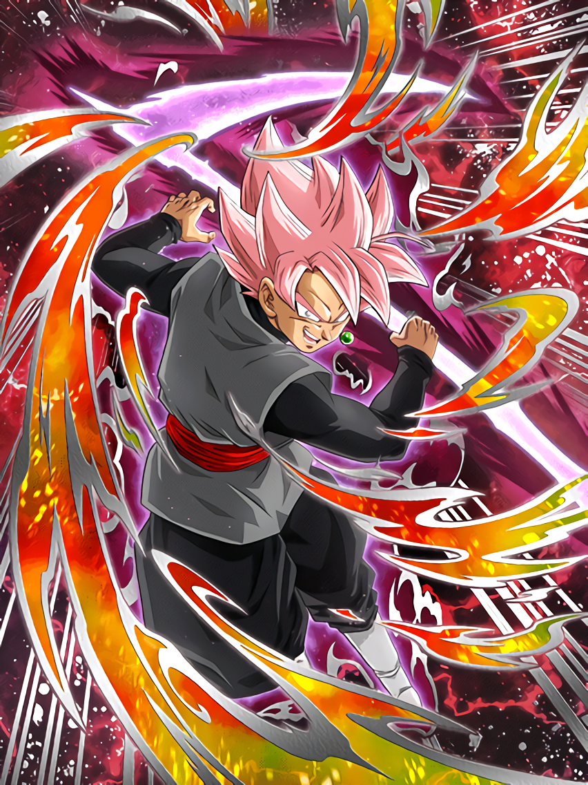 Goku Black SSJR and Zamasu From Dragon Ball Super