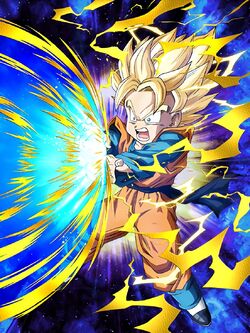 Struggle Beyond All Expectations Super Saiyan Goten Kid Dragon