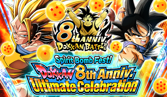 8th Anniversary Campaign Dragon Ball Z Dokkan Battle Wiki Fandom