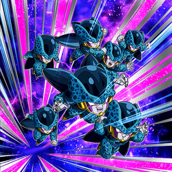 Dispersion of Evil Cell Jr. Pettan Battle Dragon Ball Z Dokkan