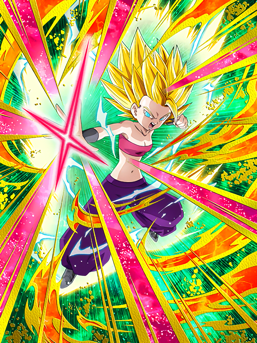 Boundless Potential Super Saiyan 2 Caulifla Dragon Ball Z Dokkan