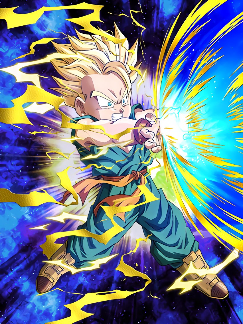 Glorious Battle Super Saiyan Trunks Kid Dragon Ball Z Dokkan Battle Wiki Fandom