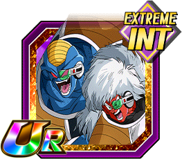 Red and Blue Light Orbs Jeice Burter Dragon Ball Z Dokkan