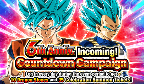 9th Anniversary Part 1 Concept ~ Countdown + Login + Summonable