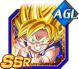 Dashing Light Super Saiyan Goku GT Dragon Ball Z Dokkan Battle