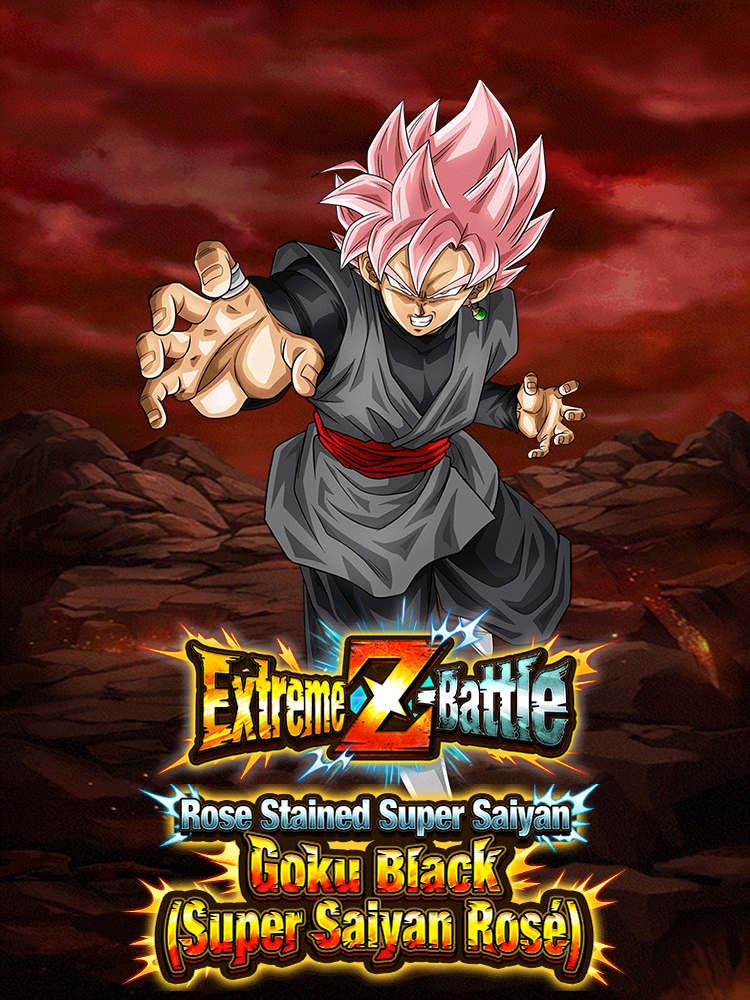 Tactics Extreme Z Battle Rose Stained Super Saiyan Goku Black