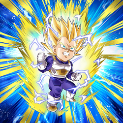 Determined to Fight Back] Super Saiyan 2 Vegeta