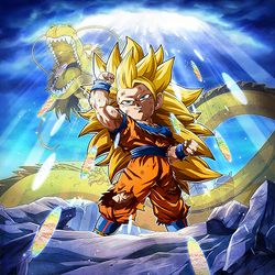 Rate a NON-DFE LR Day 4 (Golden Fist Super Saiyan 3 Goku) would you be  happy to pull this in the step-up banner? (HD art by @DokkanArt) :  r/DBZDokkanBattle