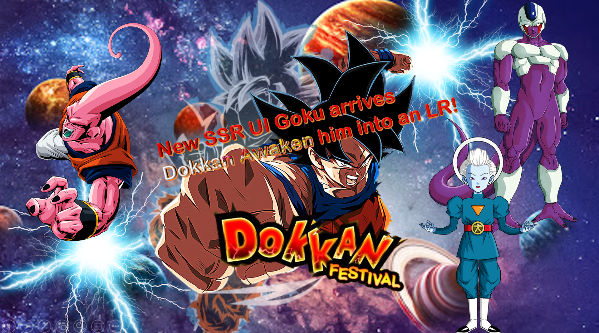 User blog Critical2003 UI Goku Banner design Dragon Ball Z