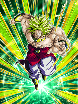 Menacing Despair Legendary Super Saiyan Broly Dragon Ball Z