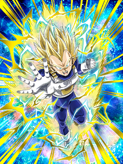 This super saiyan 2 Vegeta has one of the best sa's in the game in my  opinion : r/DBZDokkanBattle