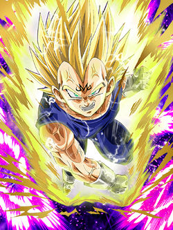 69%, active skill activated,linked with int majin Vegeta and teq ssj2 goku  , on int majin Vegeta lead : r/DBZDokkanBattle