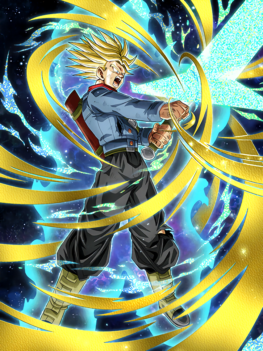 Future Trunks Sword Long Hair By Db Own Universe Arts-d3mzy91