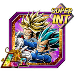 Cooperation Between the Enraged Father and Son Super Saiyan God SS Vegeta & Super  Saiyan Trunks (Future)