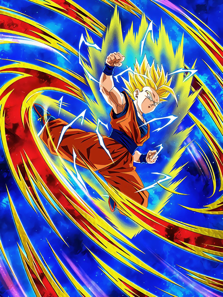 Explosive Rage Super Saiyan 2 Gohan Youth Dragon Ball Z Dokkan