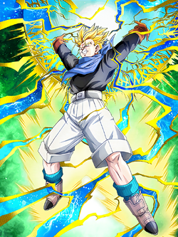 Cultivated Ability Super Saiyan Trunks GT Dragon Ball Z Dokkan