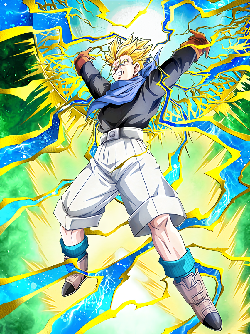 Cultivated Ability Super Saiyan Trunks GT Dragon Ball Z Dokkan