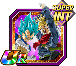 Cooperation Between the Enraged Father and Son Super Saiyan God SS Vegeta & Super  Saiyan Trunks (Future)