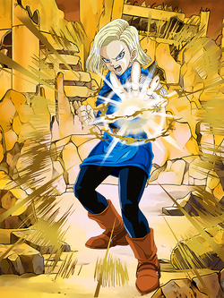 Rampage of Destruction Android 18 Future Dragon Ball Z Dokkan