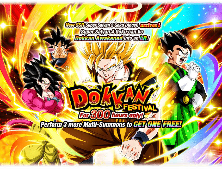 Dokkan Festival Super Saiyan 2 Goku Angel Dragon Ball Z