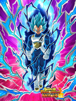 Mastery of Evil Aura Super Saiyan God SS Vegeta Berserk