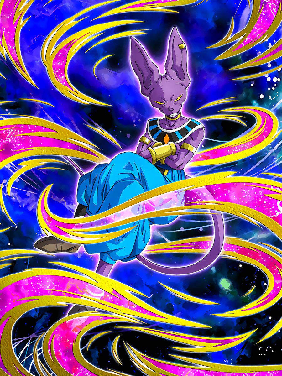 Awakened God of Destruction Beerus Dragon Ball Z Dokkan Battle