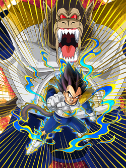 Power for the Death Match Vegeta Giant Ape Dragon Ball Z