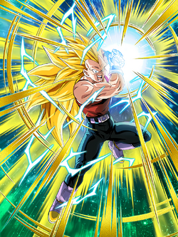 Engaged in a Fierce Fight Super Saiyan 3 Vegeta GT Dragon Ball