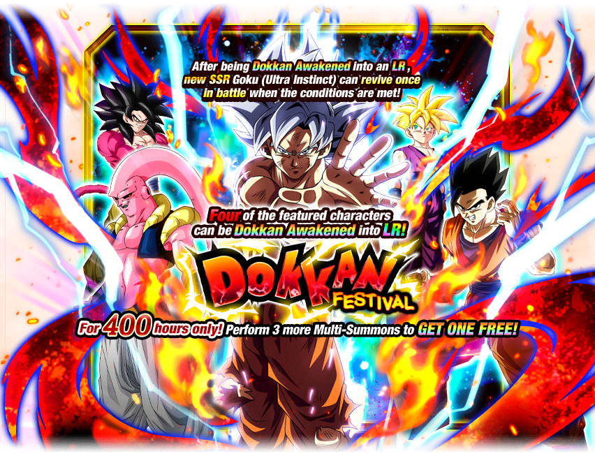 Dokkan Festival Goku Ultra Instinct Dragon Ball Z Dokkan