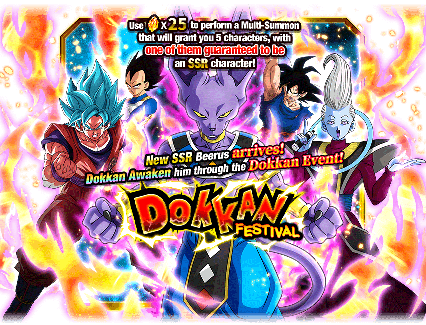 Dokkan Festival Beerus Dragon Ball Z Dokkan Battle Wiki Fandom