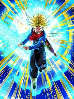 Resilient Will to Protect the Future Trunks Teen Future