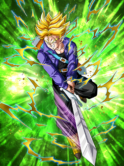 A Slash of Respect Super Saiyan Trunks (Teen) | Dragon Ball