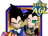 Daring Planetary Invasion Vegeta (Kid) & Raditz (Kid)