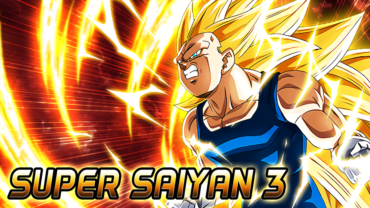 Massive Ki Released Super Saiyan 3 Vegeta